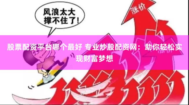 股票配资平台哪个最好 专业炒股配资网：助你轻松实现财富梦想